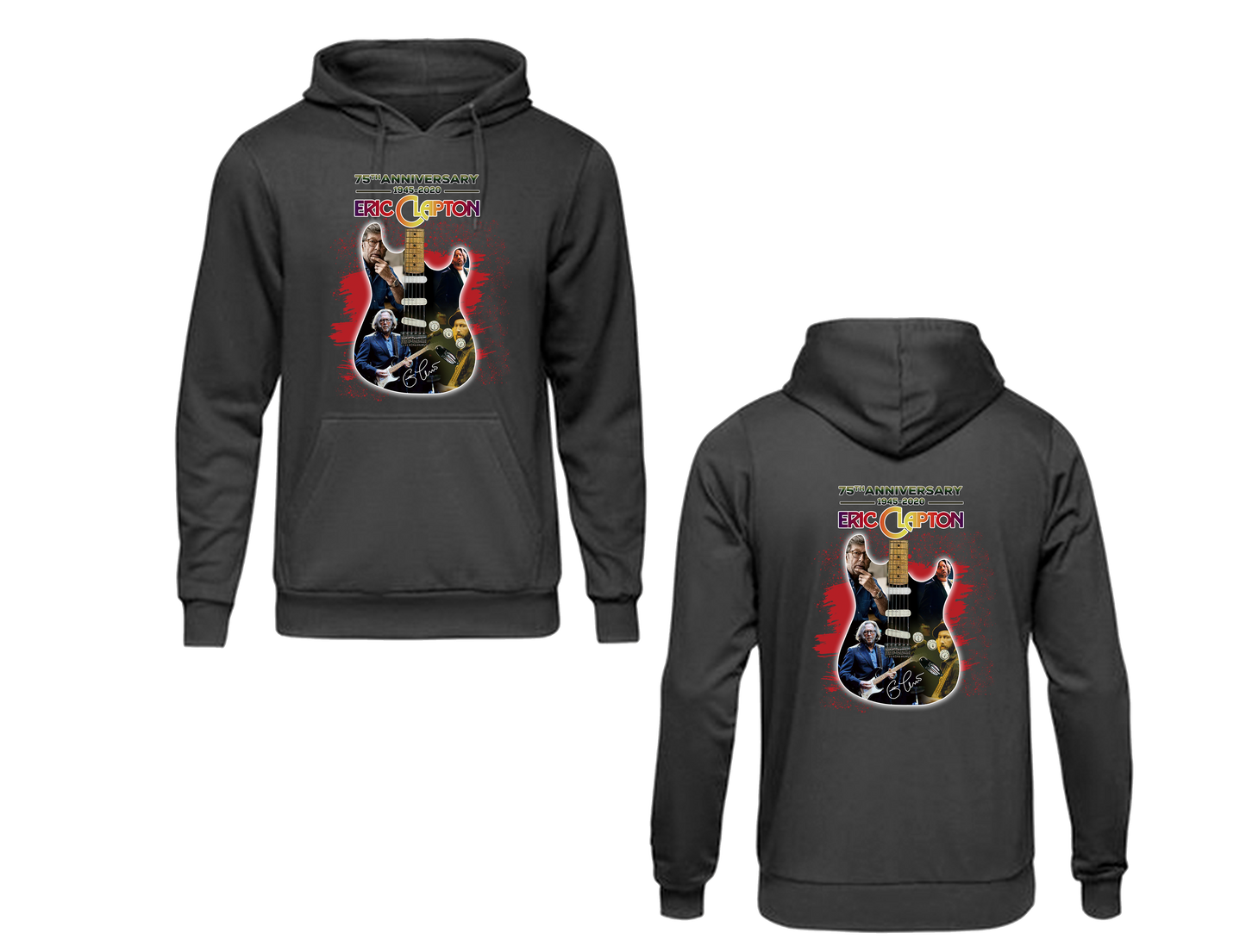 Eric Claption Hoodie - Guitar Music